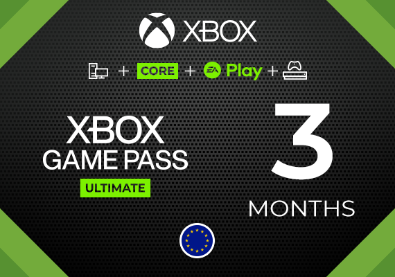 Xbox Game Pass Ultimate - 3 Month Key - EU